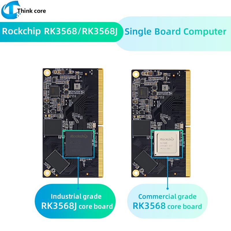 RK3568J RK3568 Golden Finger SOM Board