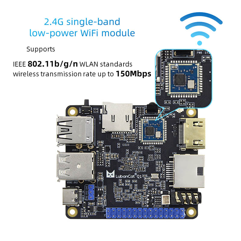 RockChip RK3528A Linux -emolevy SBC -kortti